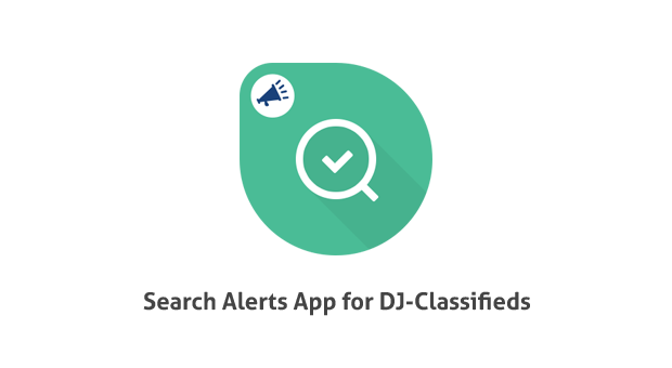 Suchprofile App DJ Classifieds