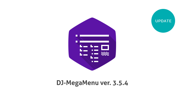 dj megamenu 3 5 4 update