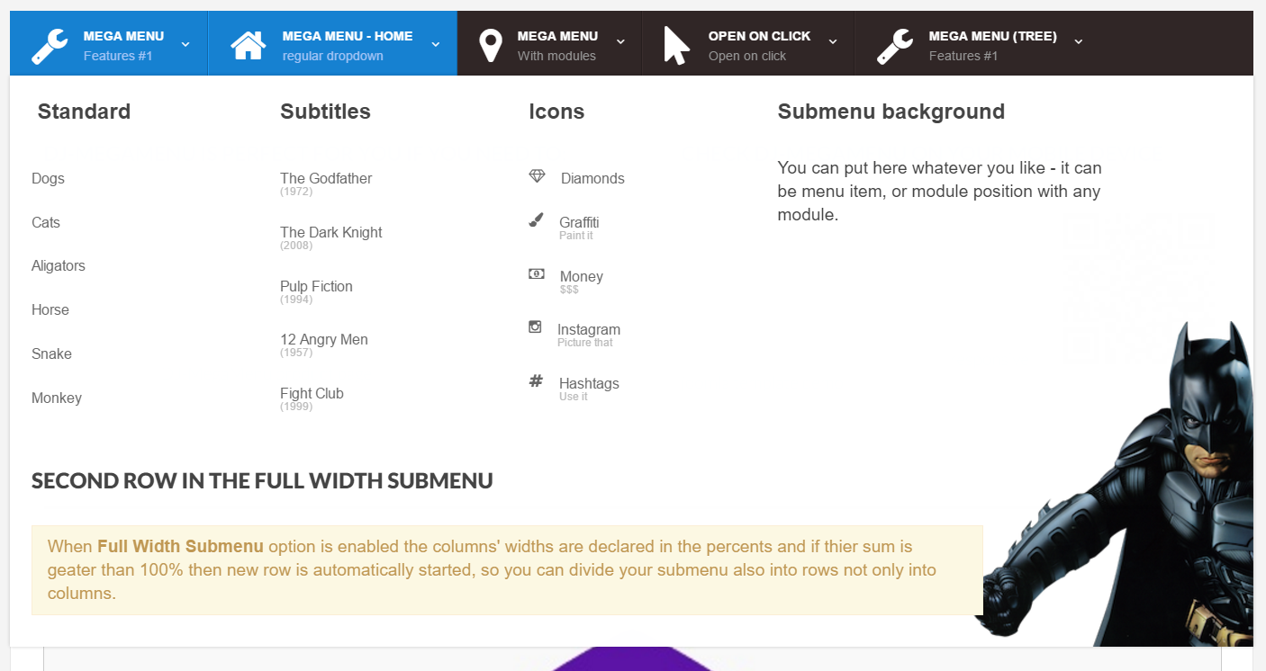 full width submenu2